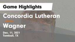 Concordia Lutheran  vs Wagner  Game Highlights - Dec. 11, 2021