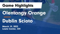Olentangy Orange  vs Dublin Scioto  Game Highlights - March 19, 2022