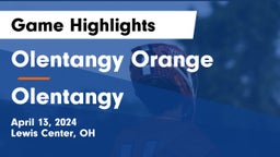 Olentangy Orange  vs Olentangy  Game Highlights - April 13, 2024