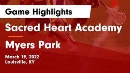 Sacred Heart Academy vs Myers Park  Game Highlights - March 19, 2022