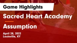 Sacred Heart Academy vs Assumption  Game Highlights - April 28, 2022