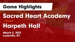 Sacred Heart Academy vs Harpeth Hall  Game Highlights - March 5, 2023