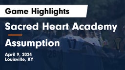 Sacred Heart Academy vs Assumption  Game Highlights - April 9, 2024
