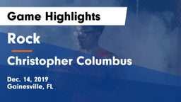 Rock  vs Christopher Columbus  Game Highlights - Dec. 14, 2019