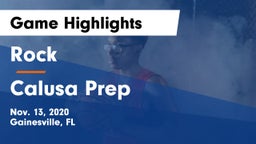 Rock  vs Calusa Prep  Game Highlights - Nov. 13, 2020