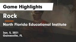 Rock  vs North Florida Educational Institute  Game Highlights - Jan. 5, 2021