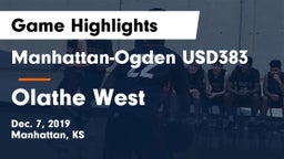 Manhattan-Ogden USD383 vs Olathe West   Game Highlights - Dec. 7, 2019