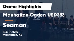 Manhattan-Ogden USD383 vs Seaman  Game Highlights - Feb. 7, 2020