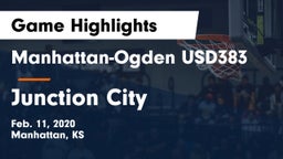 Manhattan-Ogden USD383 vs Junction City  Game Highlights - Feb. 11, 2020