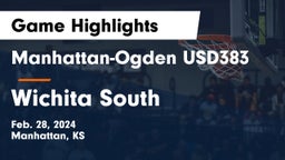 Manhattan-Ogden USD383 vs Wichita South  Game Highlights - Feb. 28, 2024