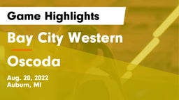 Bay City Western  vs Oscoda  Game Highlights - Aug. 20, 2022