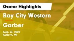 Bay City Western  vs Garber  Game Highlights - Aug. 23, 2022