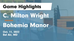 C. Milton Wright  vs Bohemia Manor  Game Highlights - Oct. 11, 2022