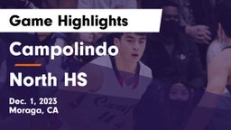 Campolindo  vs North HS Game Highlights - Dec. 1, 2023