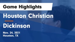 Houston Christian  vs Dickinson  Game Highlights - Nov. 24, 2021