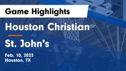 Houston Christian  vs St. John's  Game Highlights - Feb. 10, 2023