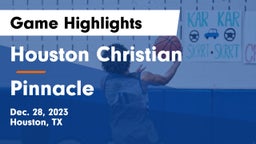 Houston Christian  vs Pinnacle  Game Highlights - Dec. 28, 2023
