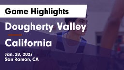 Dougherty Valley  vs California  Game Highlights - Jan. 28, 2023