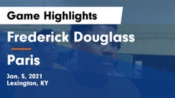 Frederick Douglass vs Paris  Game Highlights - Jan. 5, 2021