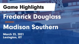 Frederick Douglass vs Madison Southern  Game Highlights - March 23, 2021