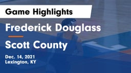 Frederick Douglass vs Scott County  Game Highlights - Dec. 14, 2021