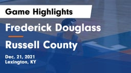 Frederick Douglass vs Russell County  Game Highlights - Dec. 21, 2021