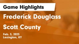 Frederick Douglass vs Scott County  Game Highlights - Feb. 3, 2023