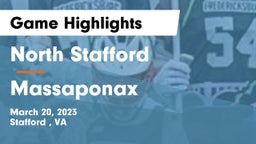 North Stafford   vs Massaponax  Game Highlights - March 20, 2023