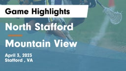 North Stafford   vs Mountain View  Game Highlights - April 3, 2023