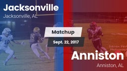 Matchup: Jacksonville High vs. Anniston  2017