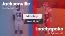 Matchup: Jacksonville High vs. Loachapoka  2017