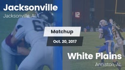 Matchup: Jacksonville High vs. White Plains  2017