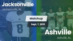 Matchup: Jacksonville High vs. Ashville  2018