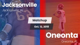 Matchup: Jacksonville High vs. Oneonta  2018