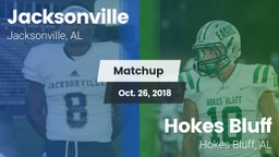 Matchup: Jacksonville High vs. Hokes Bluff  2018