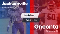 Matchup: Jacksonville High vs. Oneonta  2019
