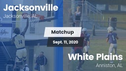 Matchup: Jacksonville High vs. White Plains  2020
