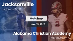 Matchup: Jacksonville High vs. Alabama Christian Academy  2020