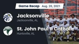 Recap: Jacksonville  vs. St. John Paul II Catholic  2021
