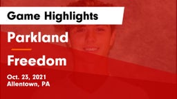 Parkland  vs Freedom  Game Highlights - Oct. 23, 2021