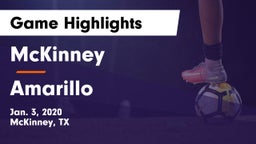 McKinney  vs Amarillo  Game Highlights - Jan. 3, 2020
