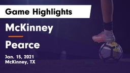 McKinney  vs Pearce  Game Highlights - Jan. 15, 2021