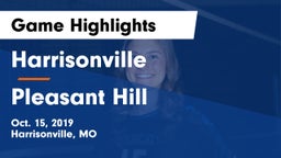 Harrisonville  vs Pleasant Hill  Game Highlights - Oct. 15, 2019