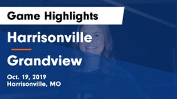Harrisonville  vs Grandview  Game Highlights - Oct. 19, 2019