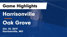 Harrisonville  vs Oak Grove Game Highlights - Oct. 23, 2019