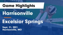 Harrisonville  vs Excelsior Springs  Game Highlights - Sept. 21, 2021