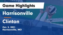 Harrisonville  vs Clinton  Game Highlights - Oct. 5, 2021