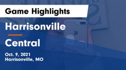 Harrisonville  vs Central  Game Highlights - Oct. 9, 2021