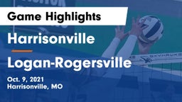Harrisonville  vs Logan-Rogersville  Game Highlights - Oct. 9, 2021