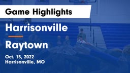 Harrisonville  vs Raytown  Game Highlights - Oct. 15, 2022